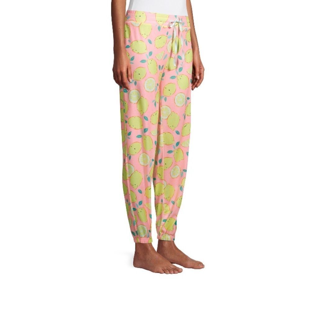 Lemon printed cozy joggers - Picture 2 of 7